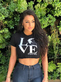 "LOVE" Crop Top