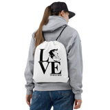 "LOVE" Drawstring bag