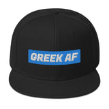 "Greek AF" Snapback Hat
