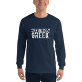"definitelyGREEK" Long Sleeve Tee