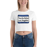 "Los Angeles" Crop Top
