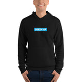 "Greek AF" Unisex Hoodie