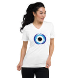 "Evil Eye" Unisex V-Neck Tee