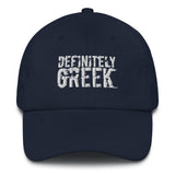 definitelyGREEK Dad Hat