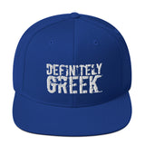 definitelyGREEK Snapback Hat