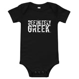 definitelyGREEK Baby Onesie