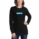 "Greek AF" Long Sleeve Tee