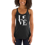 LOVE Ladies Racerback Tank