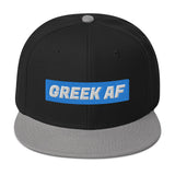 "Greek AF" Snapback Hat