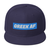 "Greek AF" Snapback Hat