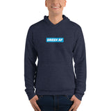 "Greek AF" Unisex Hoodie