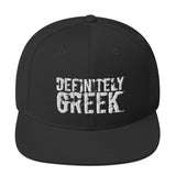 definitelyGREEK Snapback Hat