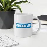 "Greek AF" Mug