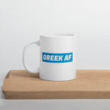 "Greek AF" Mug
