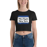 "New York" Sign Crop Top