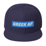 "Greek AF" Snapback Hat